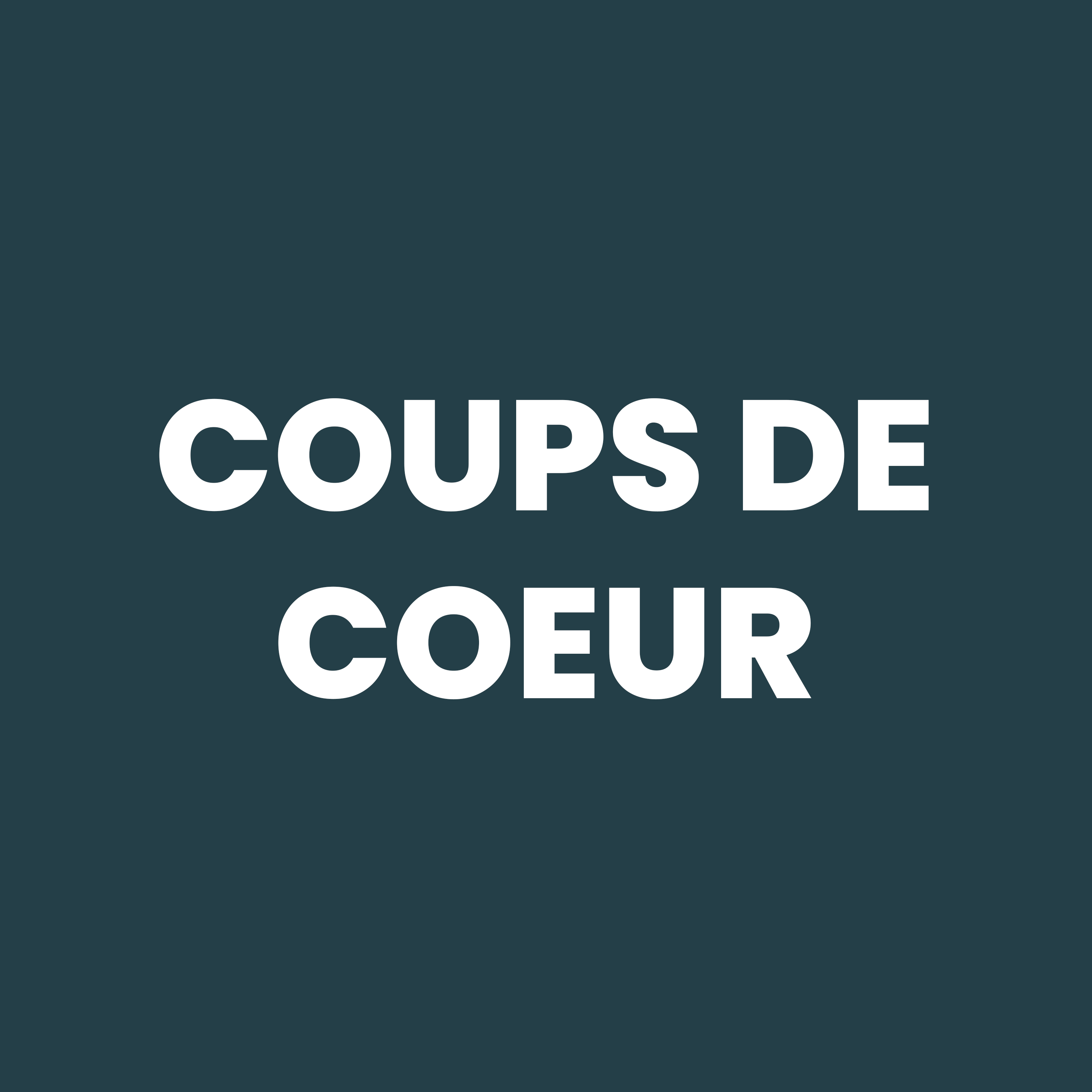 Coups de cœur