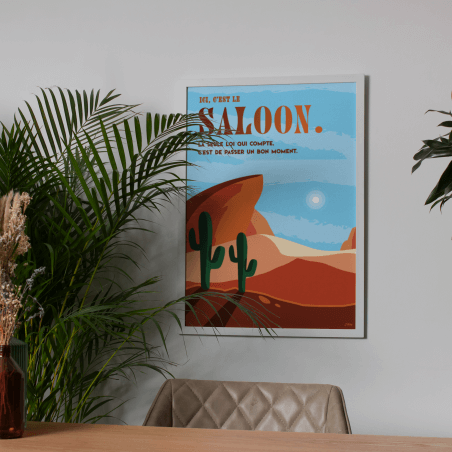 Ici, c'est le Saloon - Au Salon - Dekome