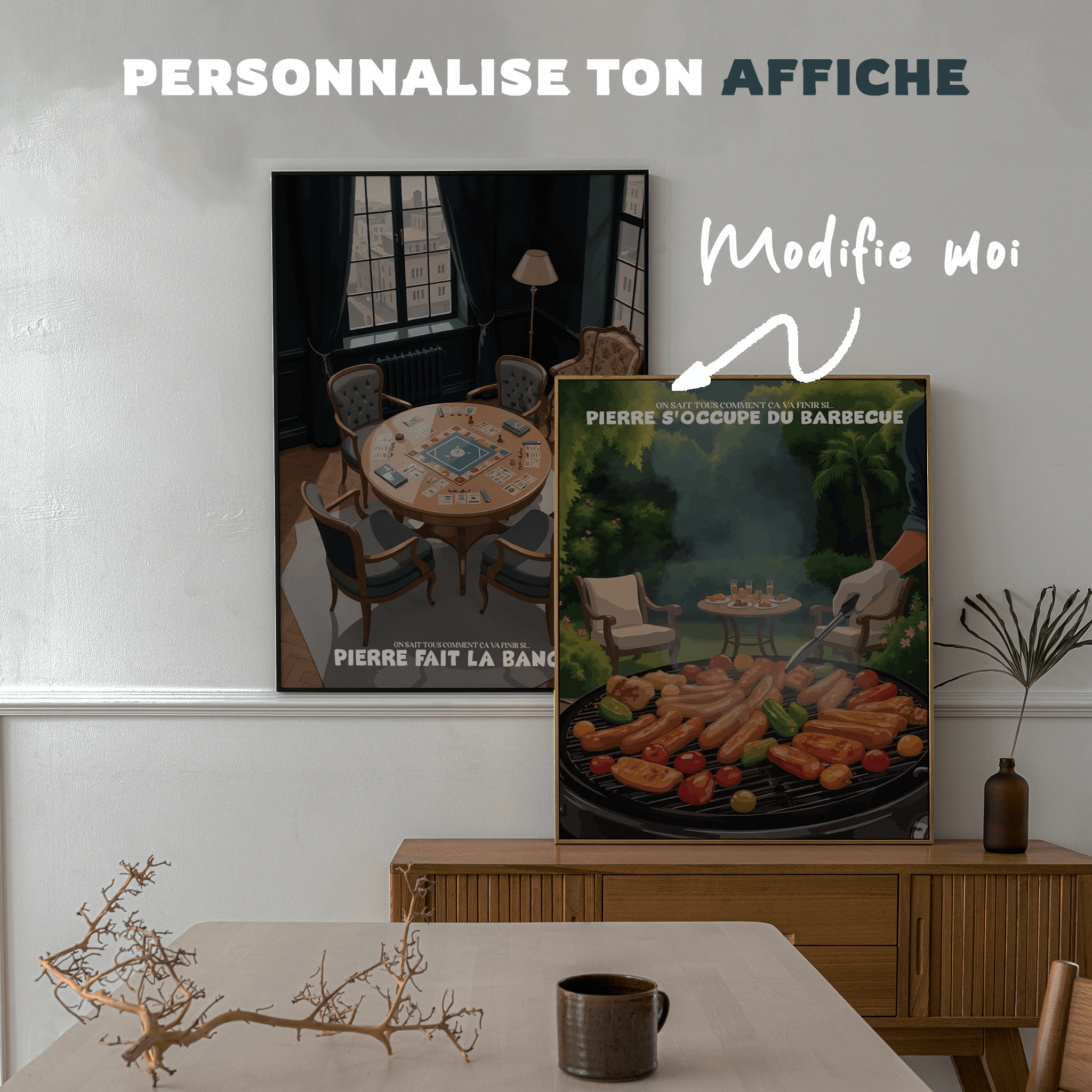 personnalise ton affiche